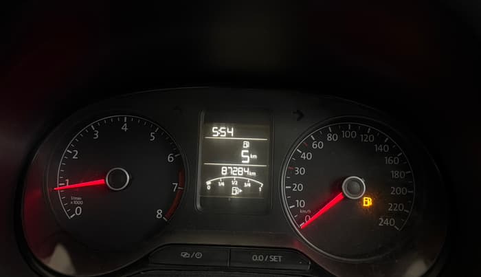 2016 Volkswagen Ameo HIGHLINE1.0L, Petrol, Manual, 87,275 km, Odometer Image