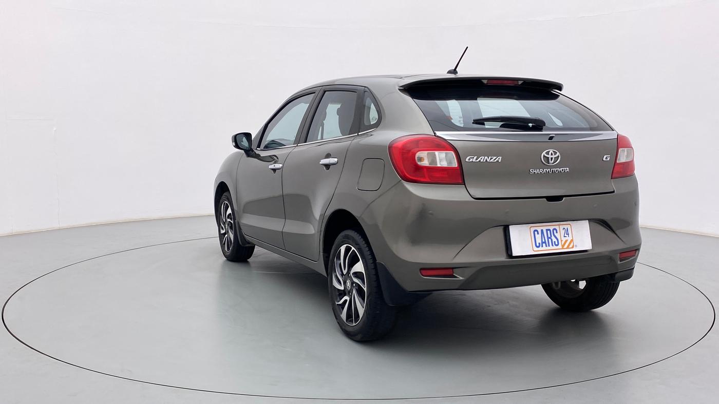 2021 Toyota Glanza G MT PETROL, Petrol, Manual, 22,601 km, Left Back Diagonal