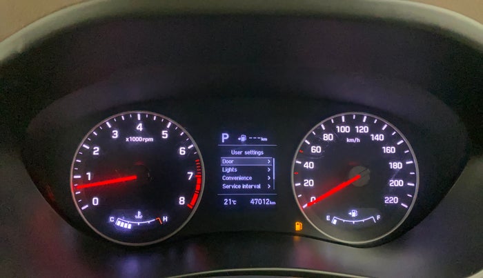2019 Hyundai Elite i20 ASTA (O) CVT, Petrol, Automatic, 47,011 km, Odometer Image