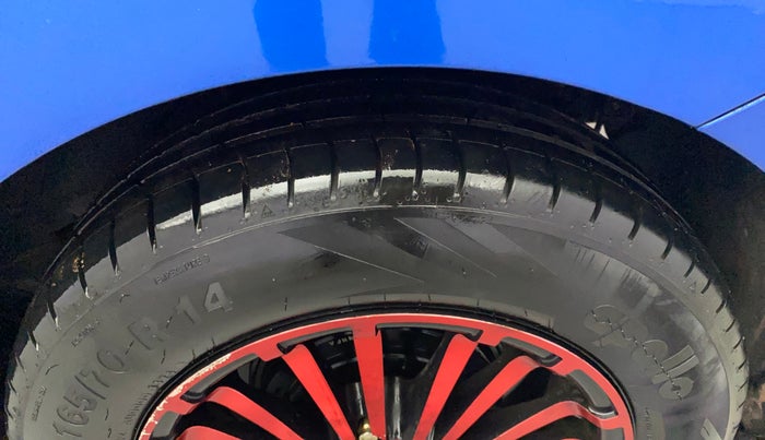 2018 Hyundai Xcent E, Petrol, Manual, 45,085 km, Left Rear Tyre Tread