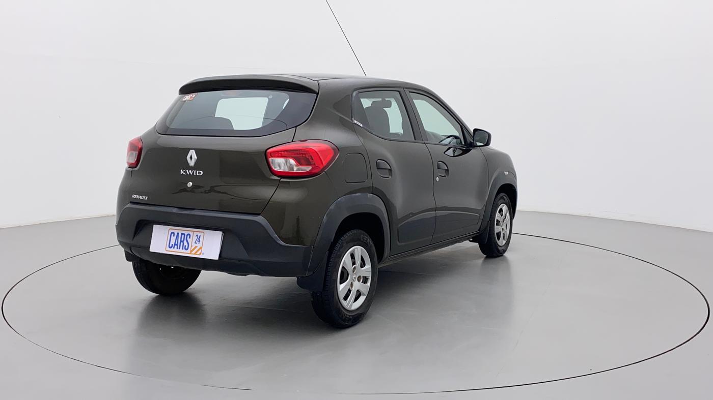 2016 Renault Kwid RXT 1.0, Petrol, Manual, 22,593 km, Right Back Diagonal