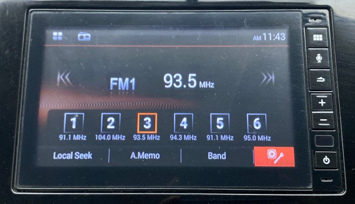 2021 Honda WR-V 1.2L I-VTEC SV MT, Petrol, Manual, 70,237 km, Touchscreen Infotainment System