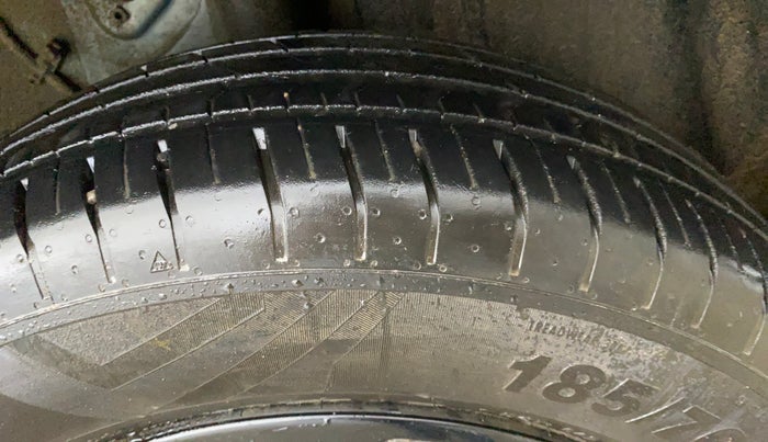 2024 Tata PUNCH ACCOMPLISHED AMT, Petrol, Automatic, 11,104 km, Left Rear Tyre Tread