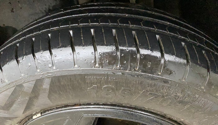 2024 Tata PUNCH ACCOMPLISHED AMT, Petrol, Automatic, 11,104 km, Left Front Tyre Tread