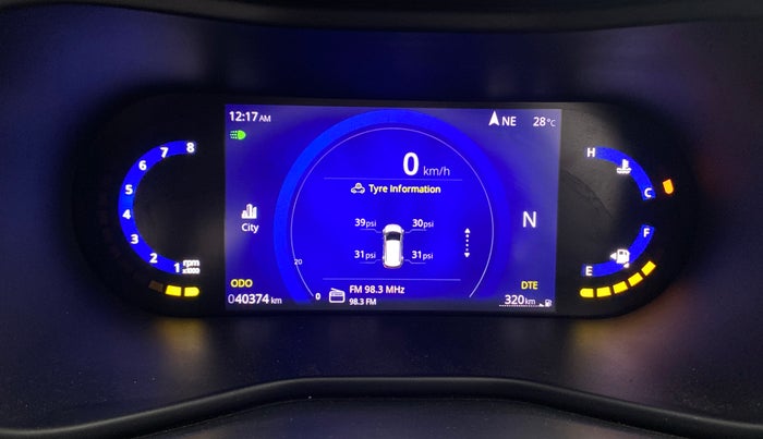 2024 Tata NEXON CREATIVE + AMT 1.5 DIESEL, Diesel, Automatic, 40,369 km, Odometer Image