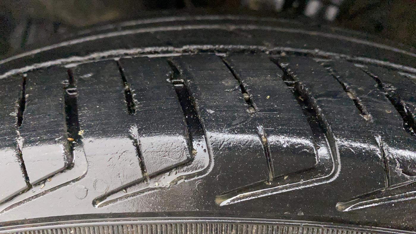 2021 Maruti New Wagon-R LXI CNG 1.0, CNG, Manual, 51,121 km, Left Front Tyre Tread