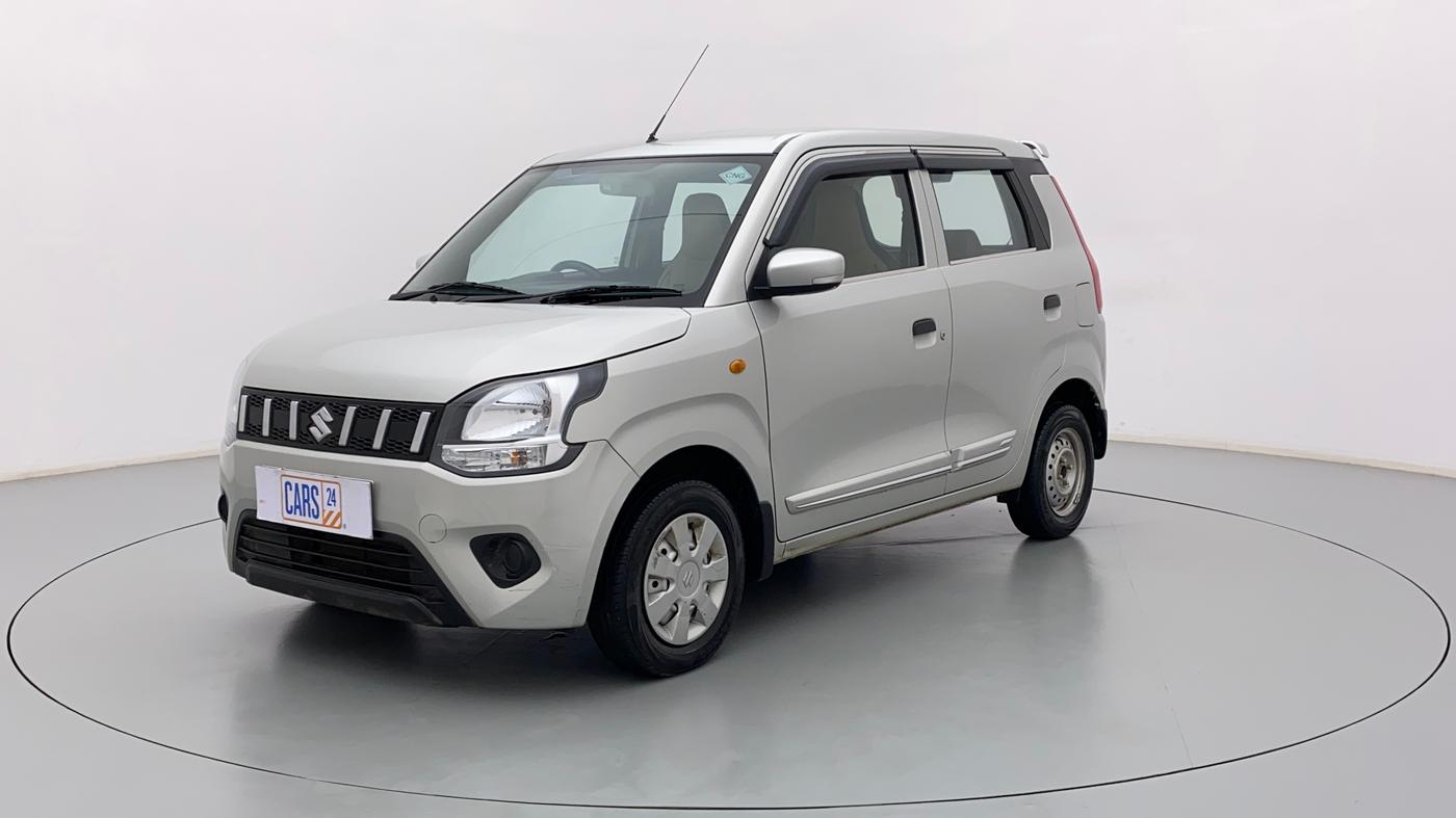 2021 Maruti New Wagon-R LXI CNG 1.0, CNG, Manual, 51,121 km, Left Front Diagonal