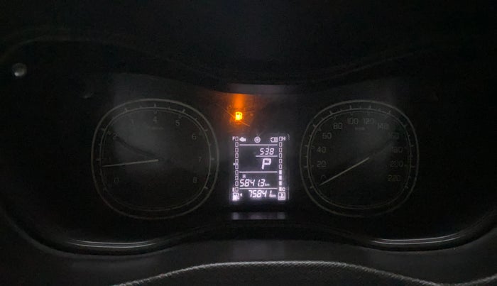 2020 Maruti Vitara Brezza VXI AT SHVS, Petrol, Automatic, 75,835 km, Odometer Image