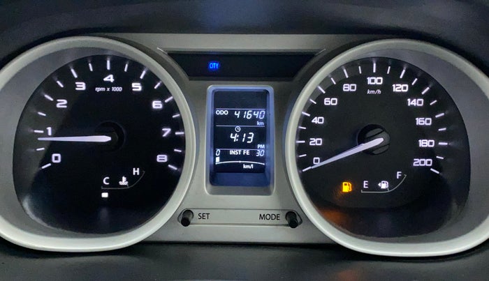 2017 Tata TIGOR XZ (O) PETROL, Petrol, Manual, 41,640 km, Odometer Image