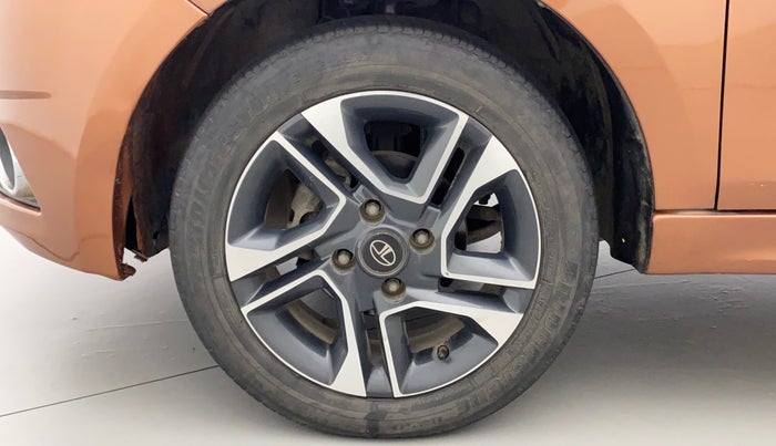 2017 Tata TIGOR XZ (O) PETROL, Petrol, Manual, 41,640 km, Left Front Wheel