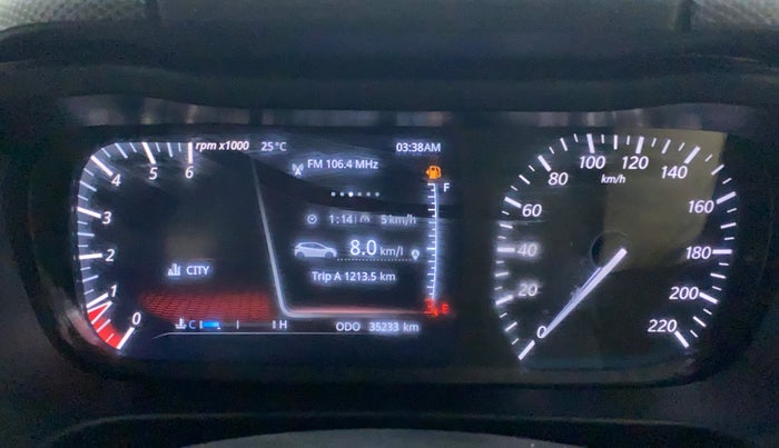 2021 Tata ALTROZ XZ DIESEL, Diesel, Manual, 35,233 km, Odometer Image
