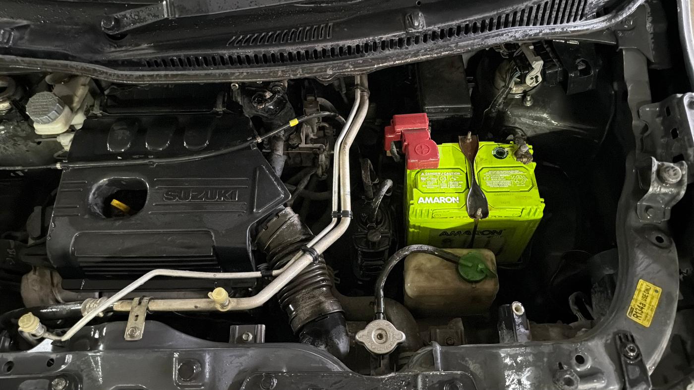 2018 Maruti Wagon R 1.0 VXI+, Petrol, Manual, 80,999 km, Engine View - Left