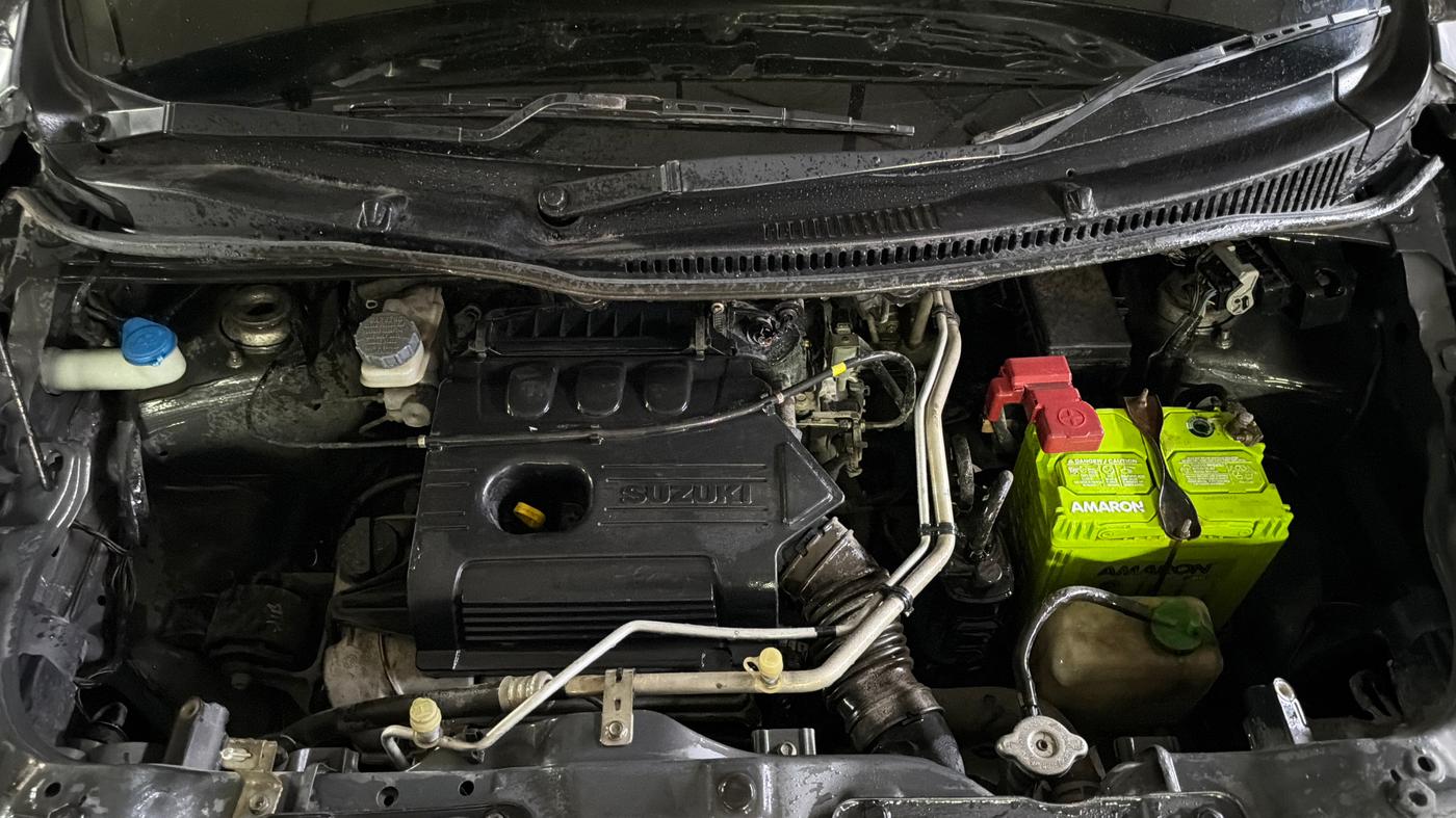 2018 Maruti Wagon R 1.0 VXI+, Petrol, Manual, 80,999 km, Engine View