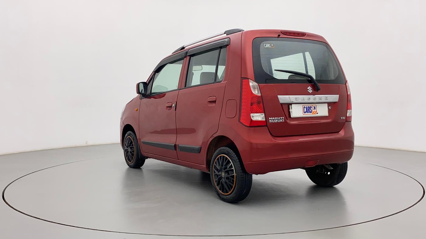 2013 Maruti Wagon R 1.0 VXI, Petrol, Manual, 1,10,391 km, Left Back Diagonal