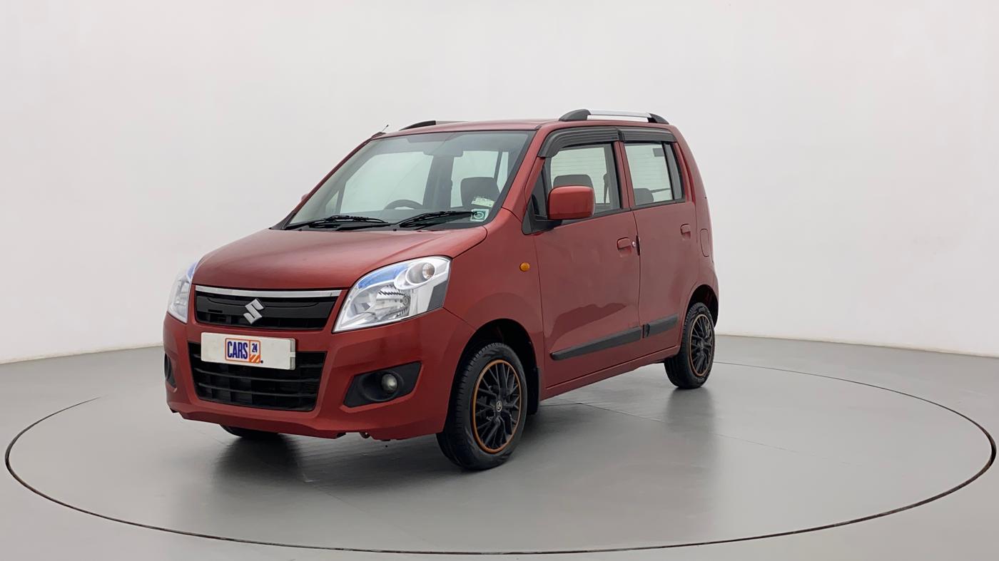 2013 Maruti Wagon R 1.0 VXI, Petrol, Manual, 1,10,391 km, Left Front Diagonal