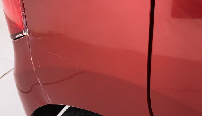 2013 Maruti Wagon R 1.0 VXI, Petrol, Manual, 1,10,391 km, Right quarter panel - Slightly dented