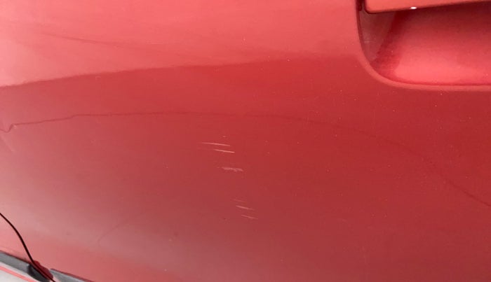 2013 Maruti Wagon R 1.0 VXI, Petrol, Manual, 1,10,391 km, Rear left door - Minor scratches