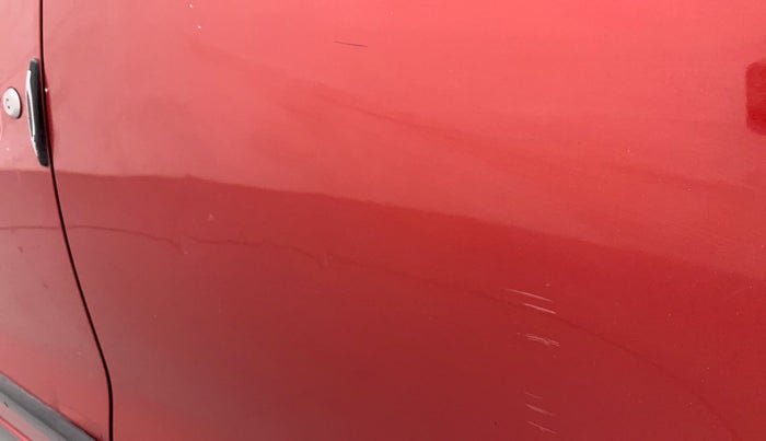 2013 Maruti Wagon R 1.0 VXI, Petrol, Manual, 1,10,391 km, Rear left door - Slightly dented