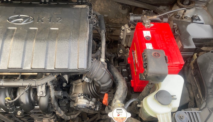 2016 Hyundai Grand i10 ASTA AT 1.2 KAPPA VTVT, Petrol, Automatic, 46,393 km, Engine View - Left