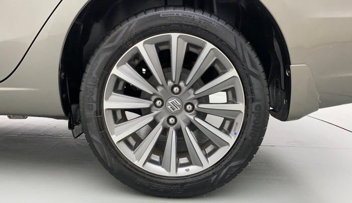 2018 Maruti Ciaz ALPHA 1.5 MT VTVT SHVS, Petrol, Manual, 81,066 km, Left Rear Wheel
