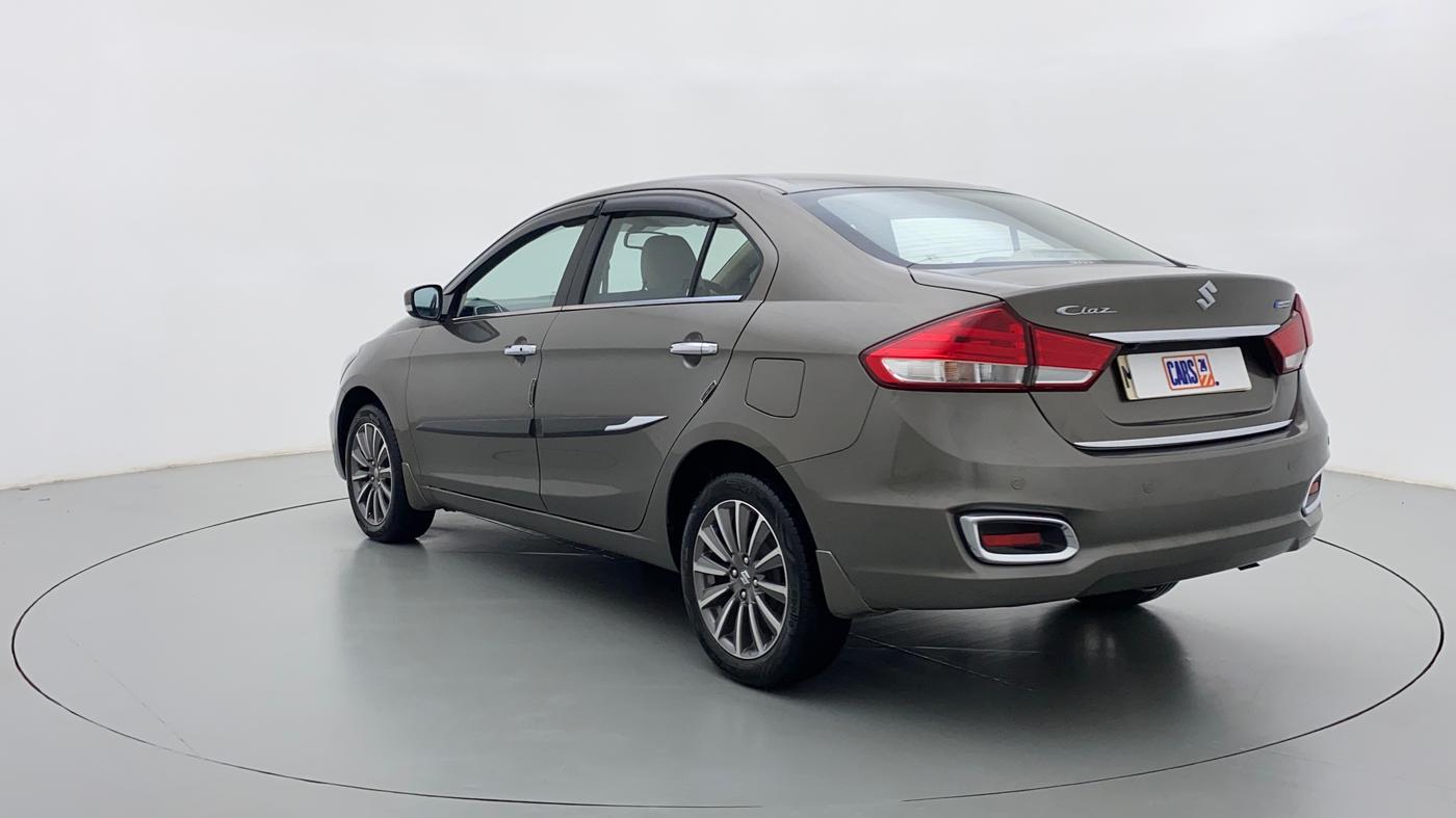 2018 Maruti Ciaz ALPHA 1.5 MT VTVT SHVS, Petrol, Manual, 81,066 km, Left Back Diagonal