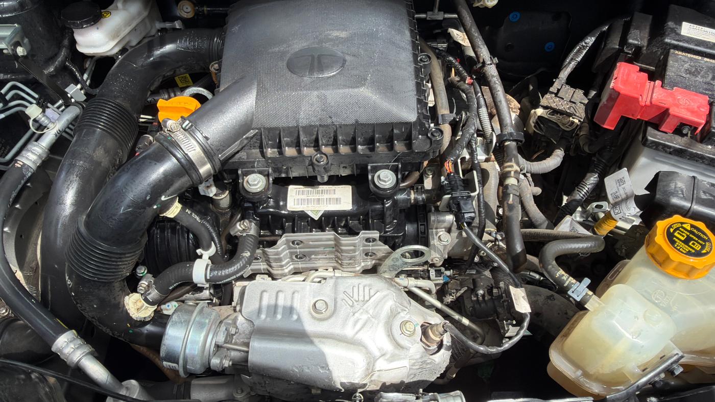 2025 Tata NEXON Pure Plus (S) 1.2 Petrol 6AMT, Petrol, Automatic, 7,502 km, Engine View