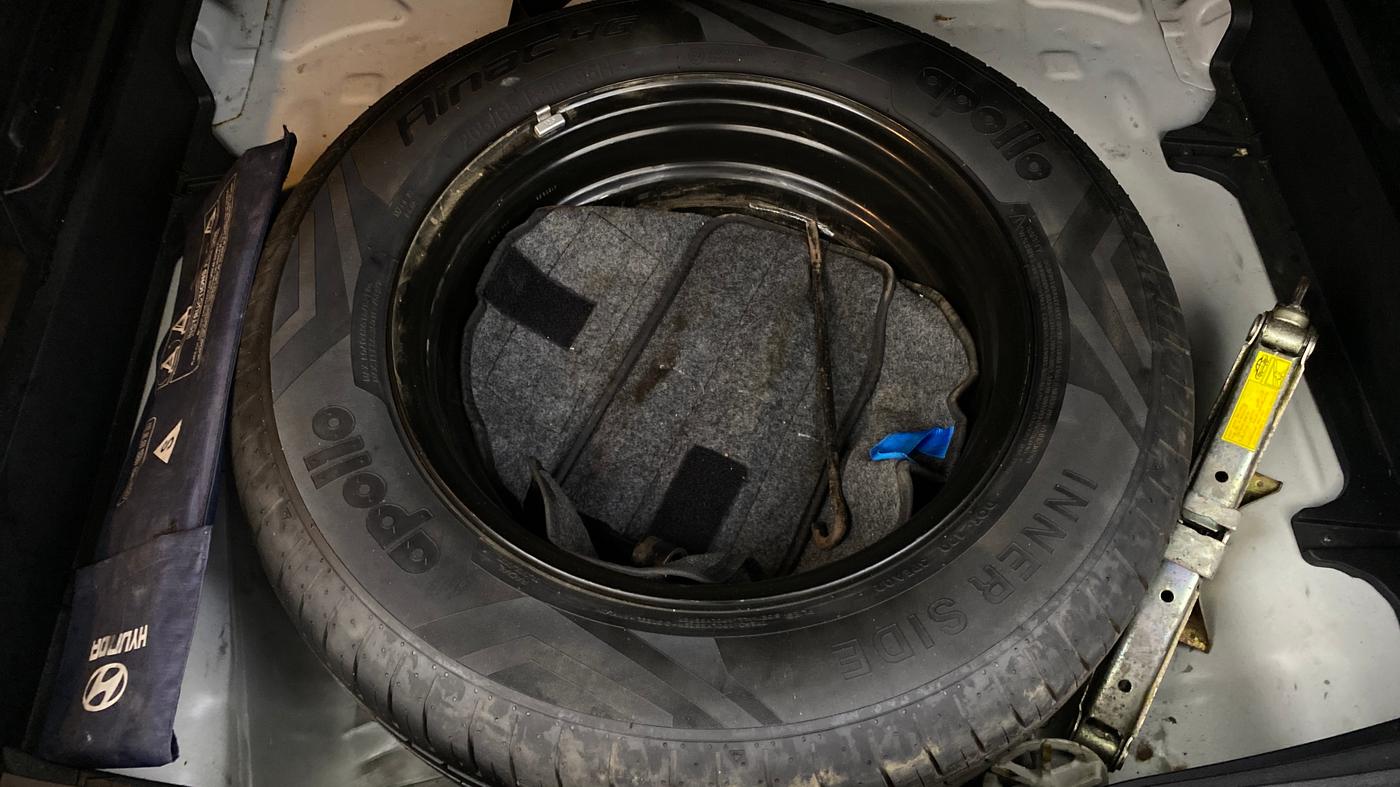 2021 Hyundai Creta SX (O) AT 1.5 DIESEL, Diesel, Automatic, 1,00,442 km, Spare Tyre
