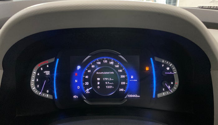 2021 Hyundai Creta SX (O) AT 1.5 DIESEL, Diesel, Automatic, 1,00,442 km, Odometer Image