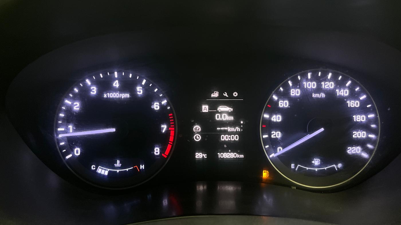 2015 Hyundai Elite i20 ASTA 1.2, Petrol, Manual, 1,08,297 km, Odometer Image
