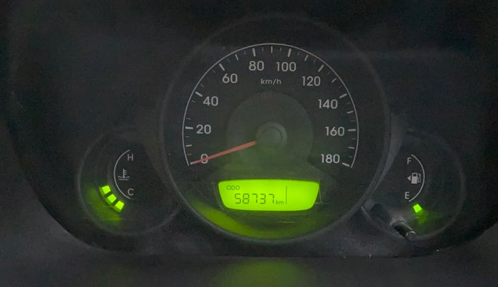2014 Hyundai Eon ERA + SE, Petrol, Manual, 58,729 km, Odometer Image