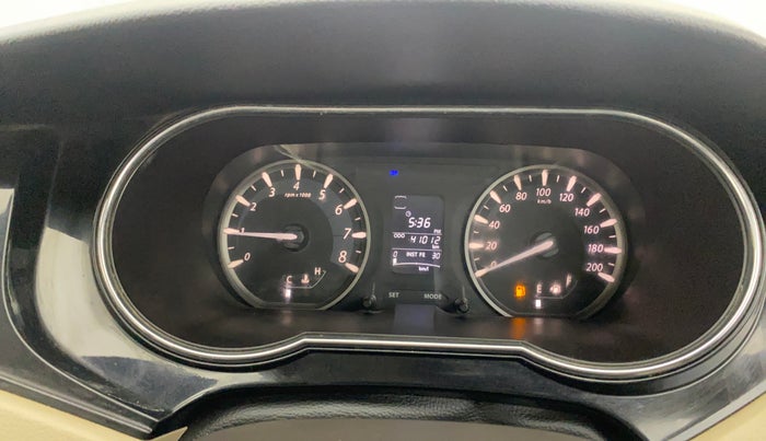 2015 Tata Zest XT PETROL, Petrol, Manual, 40,966 km, Odometer Image