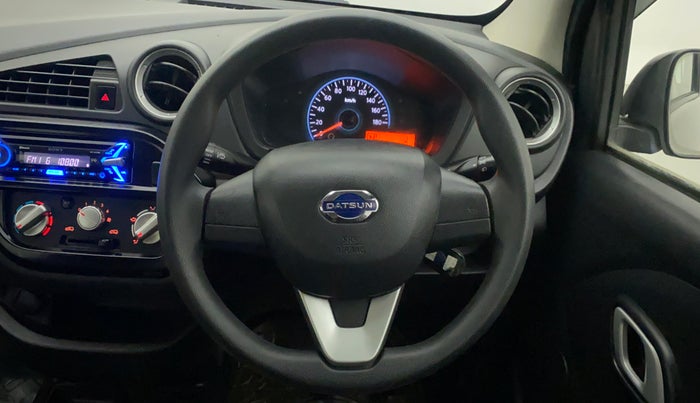 2018 Datsun Redi Go S 1.0 AMT, Petrol, Automatic, 8,951 km, Steering Wheel Close Up