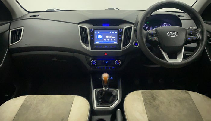 2018 Hyundai Creta SX PLUS 1.6 PETROL DUAL TONE, Petrol, Manual, 50,896 km, Dashboard