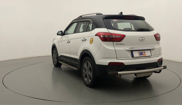 2018 Hyundai Creta SX PLUS 1.6 PETROL DUAL TONE, Petrol, Manual, 50,896 km, Left Back Diagonal