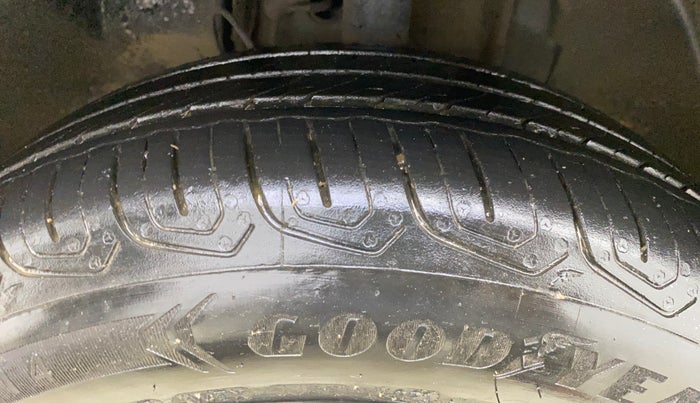 2021 Tata Tiago XZA PETROL, Petrol, Automatic, 44,530 km, Left Front Tyre Tread