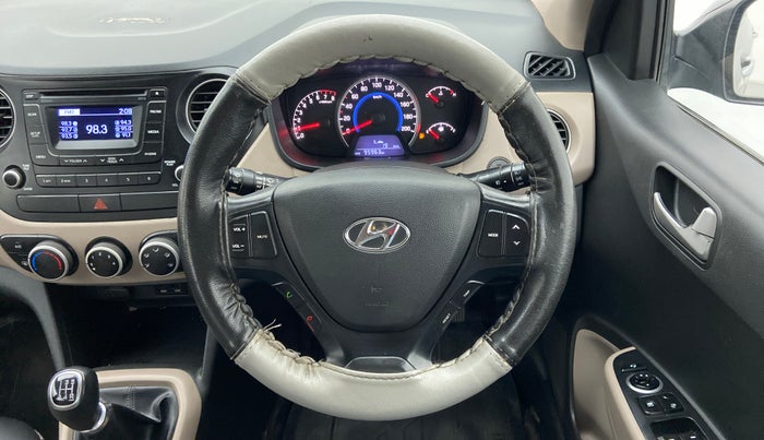 2015 Hyundai Grand i10 ASTA 1.2 KAPPA VTVT, Petrol, Manual, 95,963 km, Steering Wheel Close Up