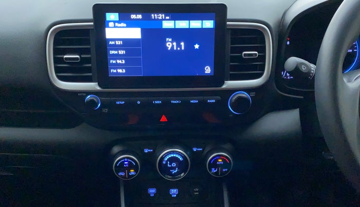 2020 Hyundai VENUE SX 1.0 TURBO, Petrol, Manual, 23,358 km, Air Conditioner