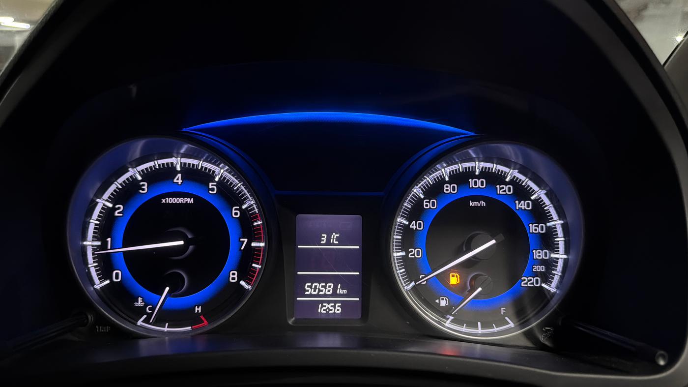 2017 Maruti Baleno DELTA PETROL 1.2, Petrol, Manual, 50,569 km, Odometer Image