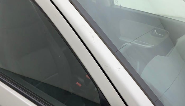 2014 Maruti Alto K10 VXI, Petrol, Manual, 40,416 km, Right A pillar - Minor scratches