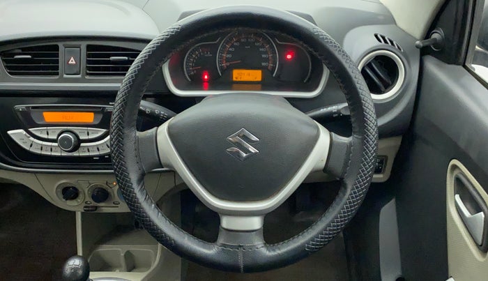 2014 Maruti Alto K10 VXI, Petrol, Manual, 40,416 km, Steering Wheel Close Up