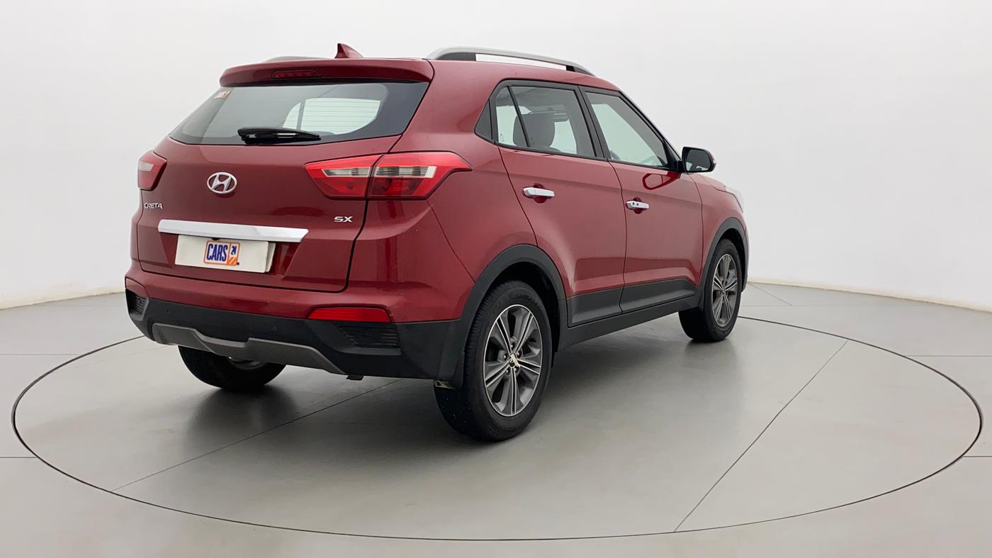 2017 Hyundai Creta SX (O) 1.6 DIESEL, Diesel, Manual, 96,231 km, Right Back Diagonal