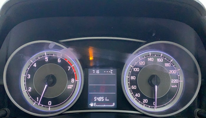 2021 Maruti Dzire ZXI, Petrol, Manual, 54,964 km, Odometer Image