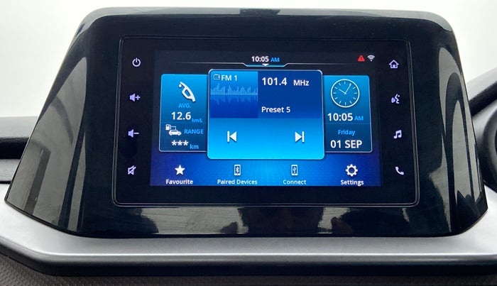 2023 Maruti BREZZA ZXI SMART HYBRID , Petrol, Manual, 6,604 km, Infotainment System