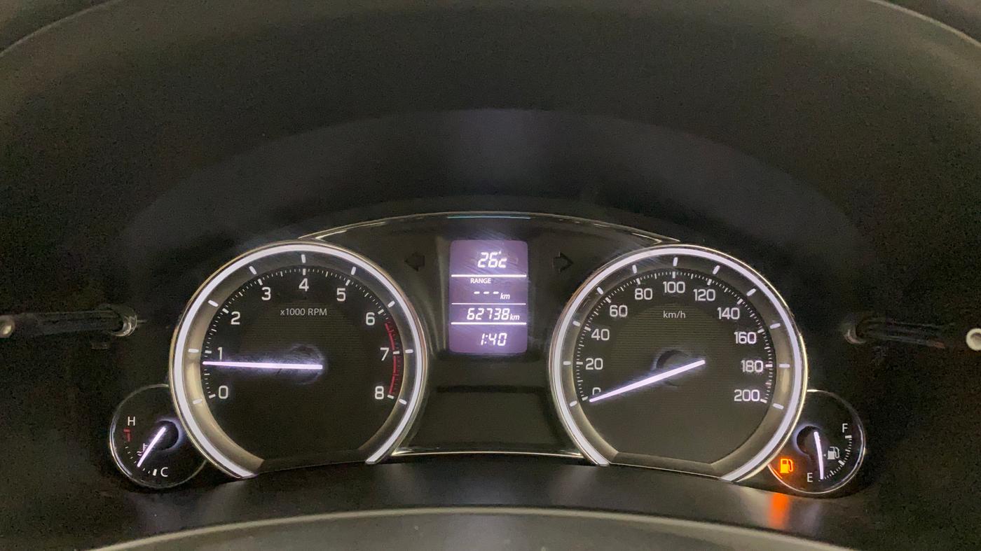 2018 Maruti Ciaz ALPHA 1.4 PETROL, Petrol, Manual, 62,759 km, Odometer Image