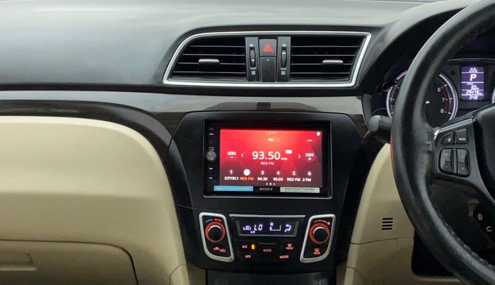 2017 Maruti Ciaz ZETA 1.4  AT PETROL, Petrol, Automatic, 29,479 km, Air Conditioner