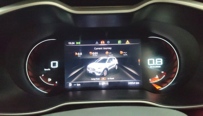 2021 MG ASTOR SAVVY 1.5 CVT S RED, Petrol, Automatic, 24,954 km, Odometer Image