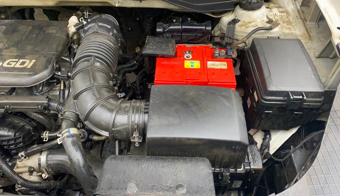 2020 Hyundai VENUE SX 1.0 (O) TURBO IMT DUAL TONE, Petrol, Manual, 67,344 km, Engine View - Left