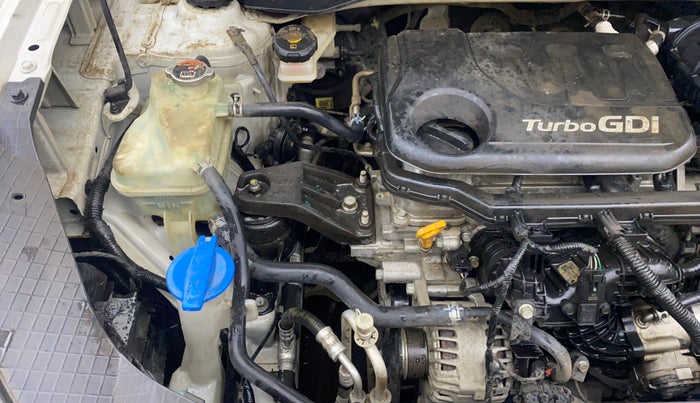 2020 Hyundai VENUE SX 1.0 (O) TURBO IMT DUAL TONE, Petrol, Manual, 67,344 km, Engine View - Right