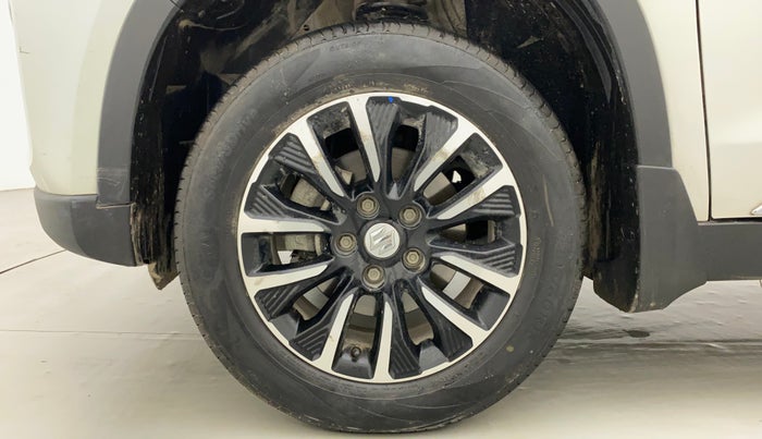 2022 Maruti Vitara Brezza VXI AT SHVS, Petrol, Automatic, 17,941 km, Left Front Wheel