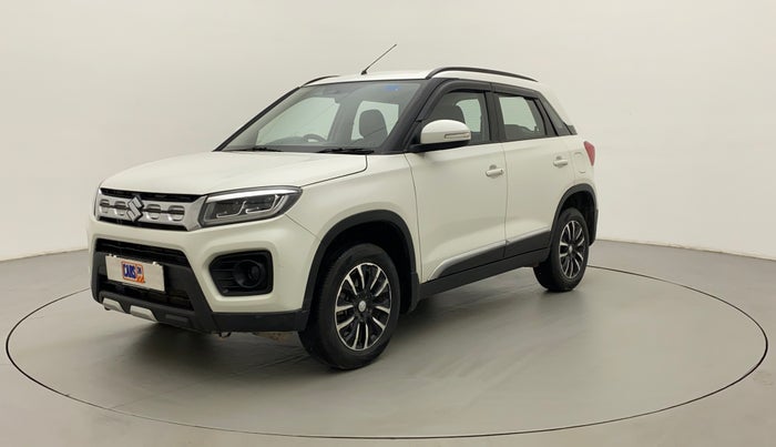2022 Maruti Vitara Brezza VXI AT SHVS, Petrol, Automatic, 17,941 km, Left Front Diagonal